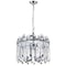 Cwi Lighting Henrietta 4 Light Chandelier With Chrome Finish 1065P16-4-601 - alternate 1